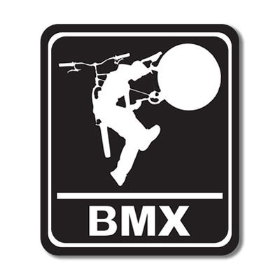Stamping Station - BMX Sign
